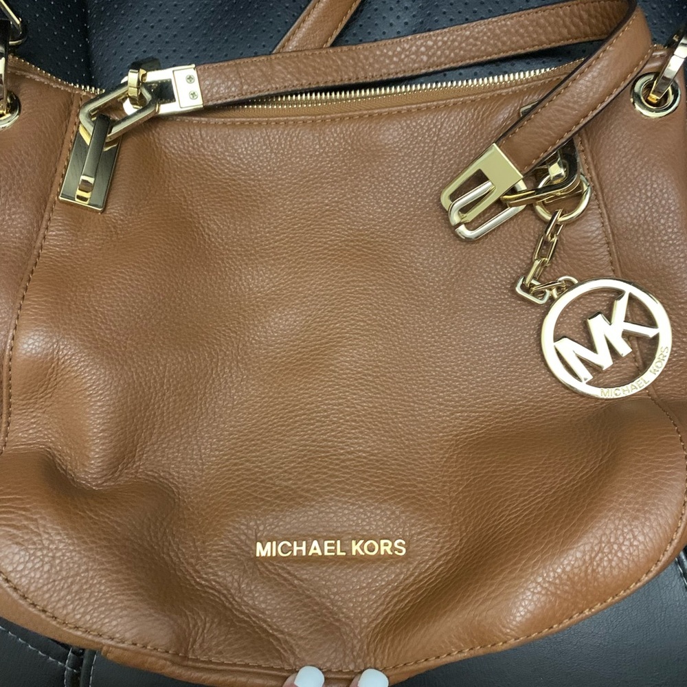 Tan Michael Kors purse